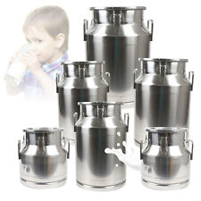 Stainless Steel Milk Can Pail Bucket Barrel Canister Thickness 20/30/40L/50L/60L picture