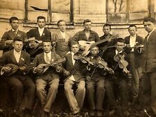 1920s Young Handsome Guys Affectionate Men Students Musicians Rare Antique Photo picture