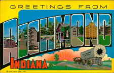 Postcard: GREETINGS FROM INDIANA picture