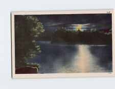 Postcard Moonlight Ocean Scene picture