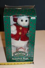 Snowden and Friends Animated Plush Ice Skating New Open Box TESTED Clean MIP NIP picture