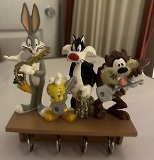 Warner Bros Looney Tunes Keyholder Wall Rack Bugs Tweety Sylvester Taz Vintage picture