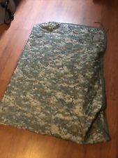 US Military Army ACU Digital Wet Weather PONCHO LINER Woobie Blanket VGC picture