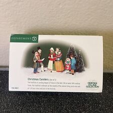 Department Dept 56 Heritage Village Collection Christmas Carolers Set of 3 58631 picture