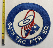 Extremely Rare 1950's 94th Tactical Fighter Squadron Patch. ORIGINAL picture