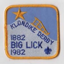 1882-1982 Klondike Derby Big Lick District Blue Ridge Mountains Council YLW Bdr. picture