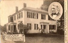 Vintage postcard Concord, Mass. Home of Ralph Waldo Emerson. Essayist and Poet. picture