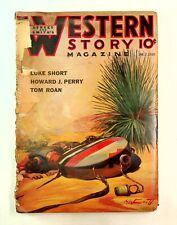Western Story Magazine Pulp 1st Series Jan 7 1939 Vol. 170 #5 FR picture