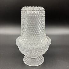 Duncan Miller Clear Glass Thousand Eye Hobnail Fairy Lamp picture