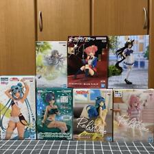 Anime Mixed set Tensura Re:ZERO etc. Girls Figure Anime Goods lot of 7 Set sale picture