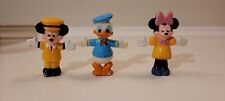 Lot of 3 Walt Disney PVC Toy Figures Miniature Mickey Minnie Donald picture