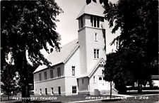 Real Photo Postcard Methodist Church in Armstrong, Iowa picture