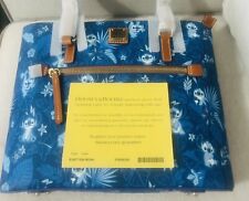 Disney Dooney & and Bourke Stitch Tote Perfect Size 2024 Sky Blue Lining NWT picture