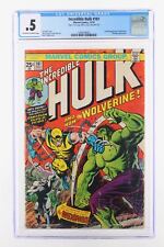 Incredible Hulk #181 - Marvel Comics 1974 CGC .5 1st full appearance of Wolverin picture