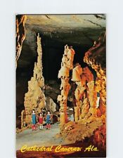Postcard Golden Gateway Cathedral Caverns Alabama USA picture
