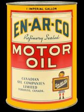 EN AR CO ENARCO Motor Oil Canada Can Theme NEW METAL SIGN: 9x12