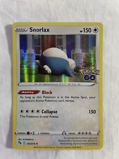 Snorlax Holo Card 055/078 Pokémon GO TCG Rare picture