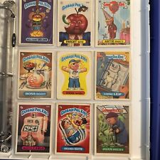 vintage garbage pail kids cards lot Set Of 9 Cards picture