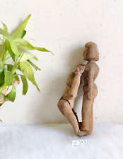 1920s Vintage Handmade Erotic Wooden Sculpture Figure Toy Rare Collectibles W323 picture