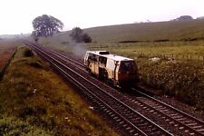 British Rail BR Diesel Loco Polquhap Scotland Railway Slide 2216 picture