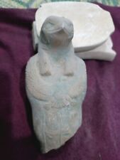 RARE ANCIENT EGYPTIAN ANTIQUES EGYPTIAN Statue Of God Horus Of Falcon Egypt BC picture