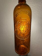 Antique The Duffy Malt Whiskey Co. Rochester NY Amber Bottle– Empty picture