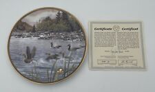 Bradford Exchange 1993 Collector’s Plate “Learning To Fly” With Certificate ￼VTG picture