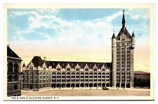 Antique the D. and H. Building, Railroad, Albany, NY Postcard picture