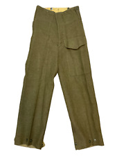 Canadian 1964 Dated Battledress Trousers Size Ex Small Waist 28 picture