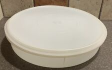 Vintage Tupperware Cupcake Keeper 242-1 With Lid 224-2 picture