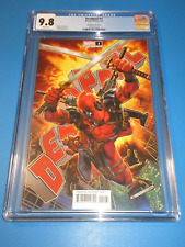 Deadpool #1 Rare 1:50 Cheung Variant CGC 9.8 NM/M Gorgeous Gem Wow picture