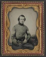 Photo:[Unidentified soldier from New York in Union sergeant's uniform] picture