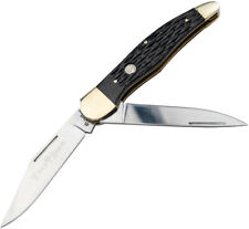Boker Traditional Series 2.0 Tree Brand Hunter Black Folding Pocket Knife 110837 picture