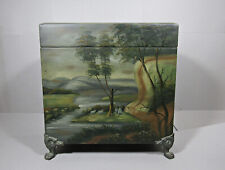 Vintage Bombay Company 2003 Hand-Painted Chest Box 12.25