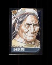 GERONIMO 2021 PIECES OF THE PAST HISTORICAL EDITION Silver FOIL #49 picture
