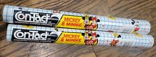 Vintage 1989 Disney Mickey Minnie Mouse Rubbermaid Contact Paper Rolls 8yd Lot picture