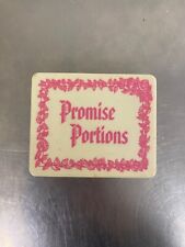 Vintage Dickson's Inc Promise Portions White & Pink, W/Bible Verse Cards picture