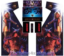 Mortal Kombat 3 UMK3 Side Art Arcade Cabinet Kit Artwork Graphics Decals Print picture