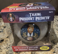 Talking President Predicto - Donald Trump Fortune Teller Ball Lights up & Talks picture