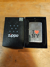 Zippo I Love NY High Polish Chrome 24799 in box picture