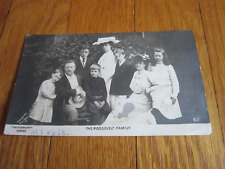 Teddy Roosevelt RPPC The Roosevelt Family Rotograph Real Photo Post Card Vintage picture