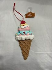NWT Ice Cream Cone Ornament picture