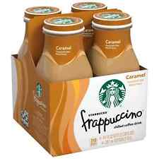 Starbucks Frappuccino Caramel Iced Coffee, 9.5 oz, 4 Pack Bottles picture
