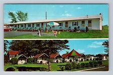 Malone NY-New York, Merrick's Motel, Advertising, Antique Vintage Postcard picture