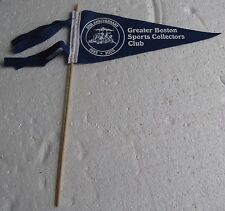 Greater Boston Sports Collectors Club 20th Anniversary Miniature Pennant  picture