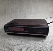 Vintage 80's Spartus Digital LED Alarm Clock AM-FM Radio Model 0107 Tested Works picture