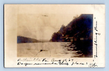 RPPC 1907. POTTSVILLE, PA. RIVER SCENE. POSTCARD FX24 picture
