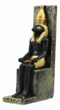 Egyptian Small Horus Mini Figurine Made of Polyresin 3.25