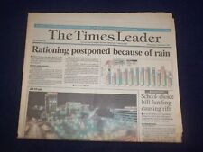 1991 DECEMBER 4 WILKES-BARRE TIMES LEADER - WATER RATIONING POSTPONED - NP 8100 picture