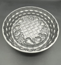 Nordic Ware MariAnne Pan 10 Cup Cast Aluminum Fruit Lattice Basket Cake Dish Pan picture
